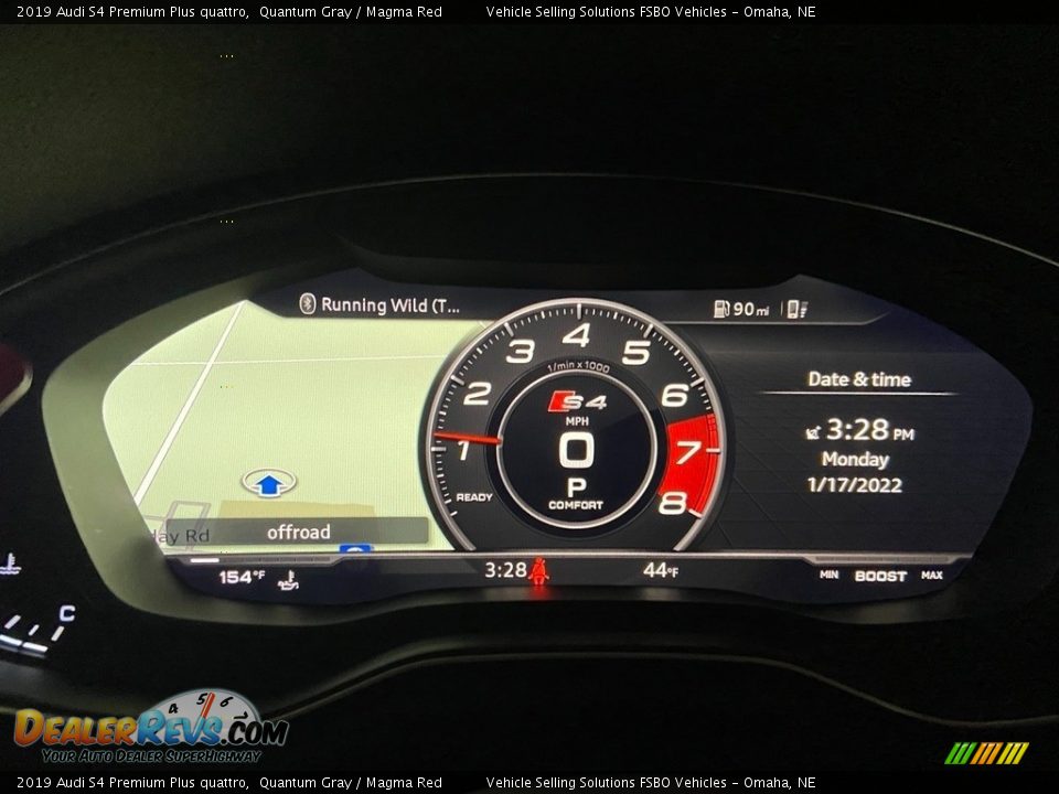 2019 Audi S4 Premium Plus quattro Gauges Photo #30