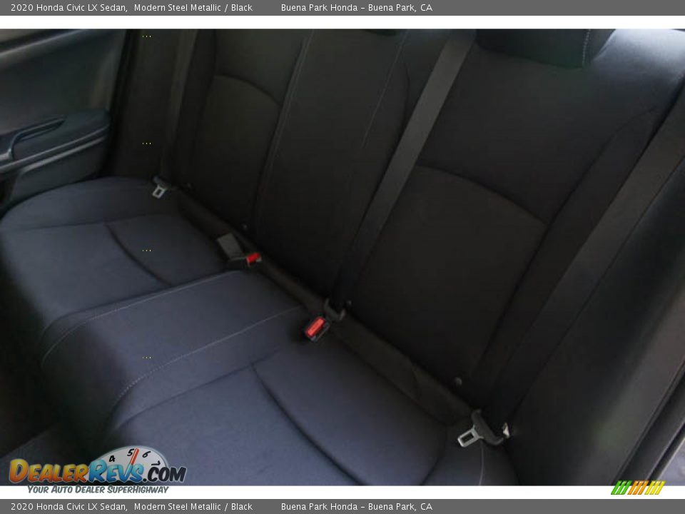 2020 Honda Civic LX Sedan Modern Steel Metallic / Black Photo #19