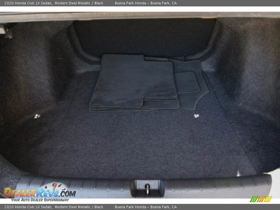 2020 Honda Civic LX Sedan Modern Steel Metallic / Black Photo #20