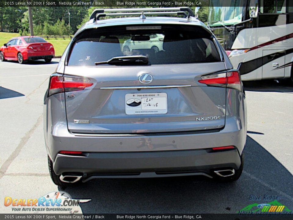 2015 Lexus NX 200t F Sport Nebula Gray Pearl / Black Photo #4