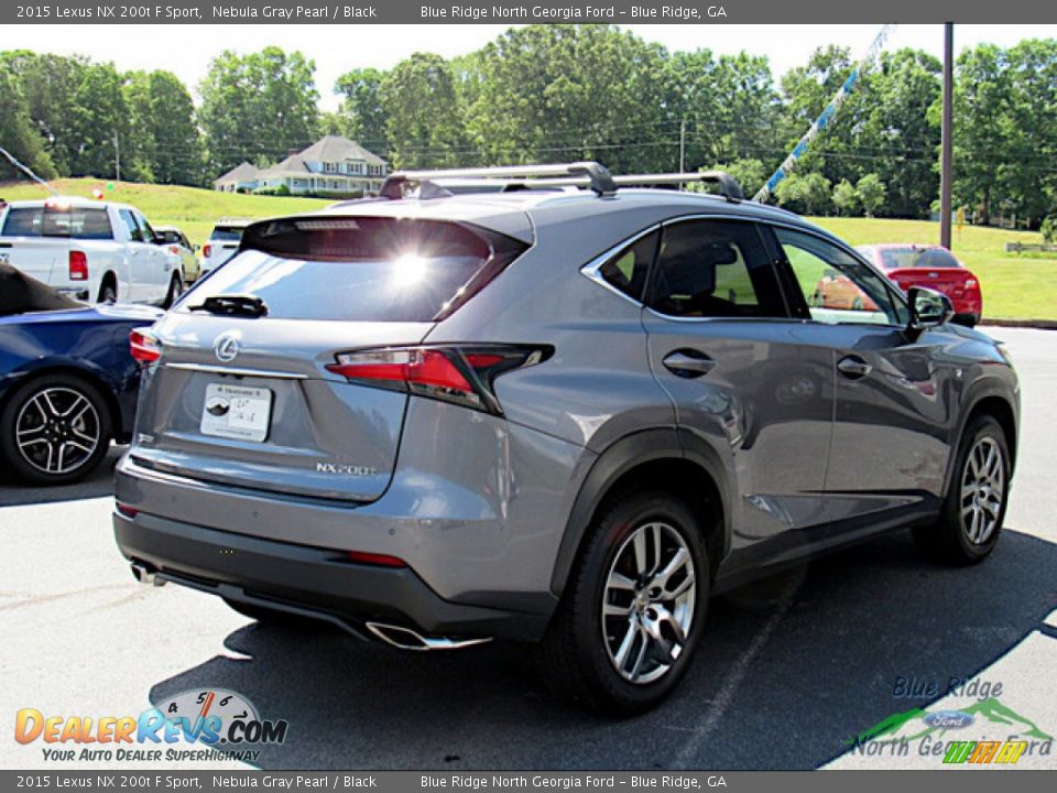 2015 Lexus NX 200t F Sport Nebula Gray Pearl / Black Photo #5