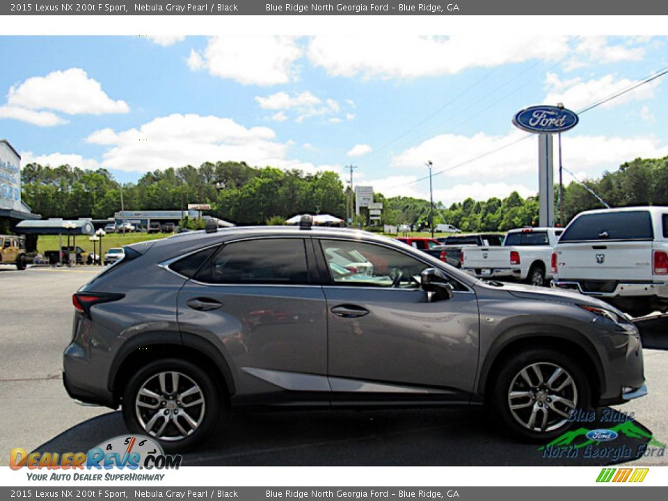 2015 Lexus NX 200t F Sport Nebula Gray Pearl / Black Photo #6