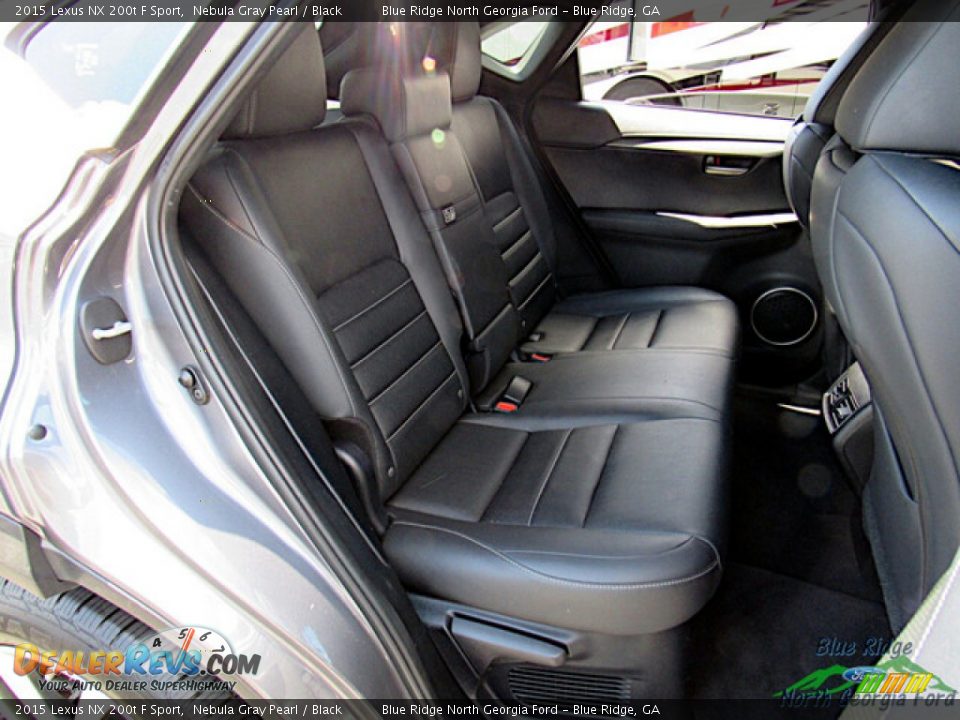 Rear Seat of 2015 Lexus NX 200t F Sport Photo #13