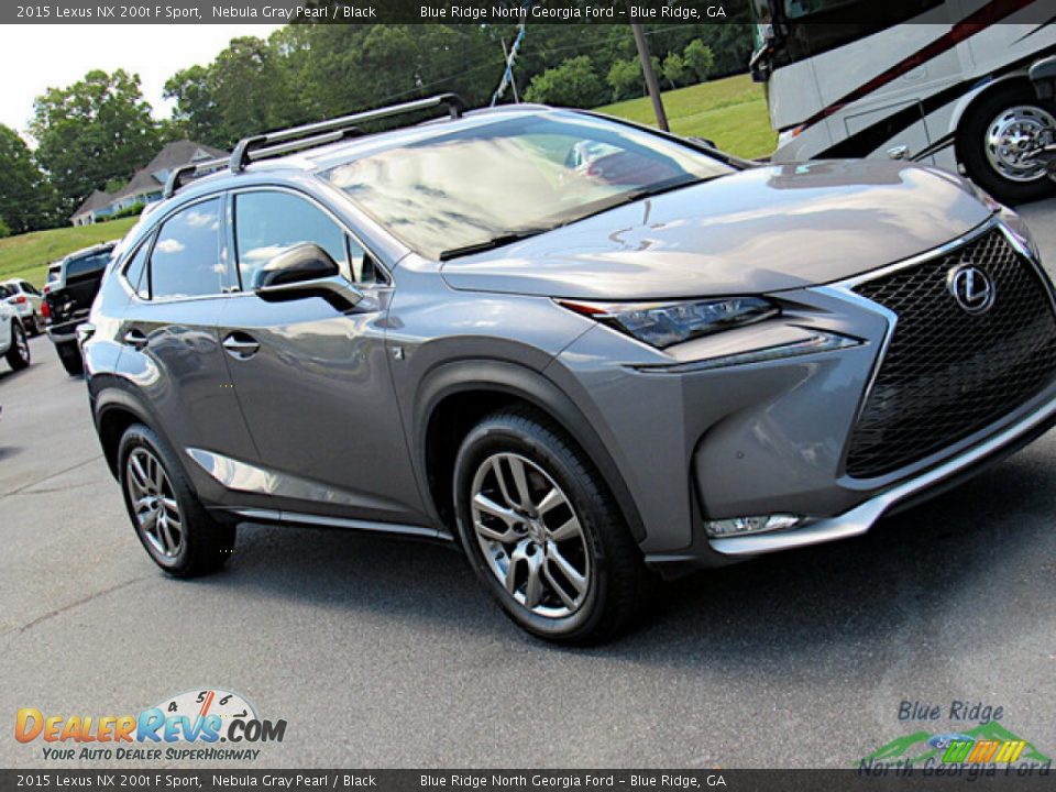 2015 Lexus NX 200t F Sport Nebula Gray Pearl / Black Photo #28