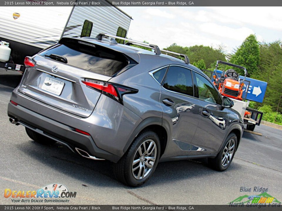 2015 Lexus NX 200t F Sport Nebula Gray Pearl / Black Photo #29