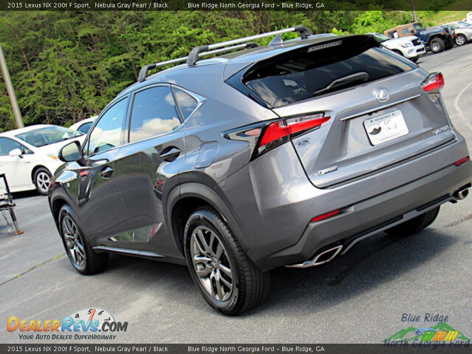 2015 Lexus NX 200t F Sport Nebula Gray Pearl / Black Photo #30