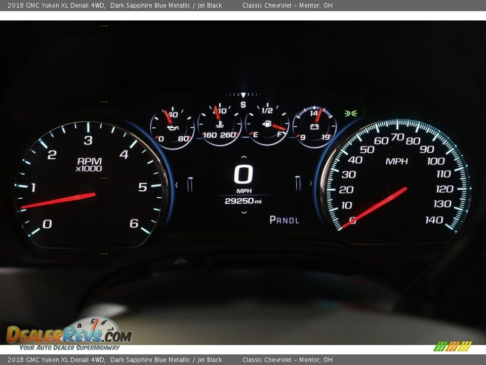 2018 GMC Yukon XL Denali 4WD Gauges Photo #9