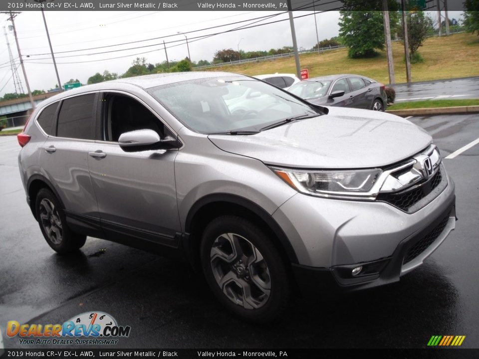2019 Honda CR-V EX-L AWD Lunar Silver Metallic / Black Photo #6