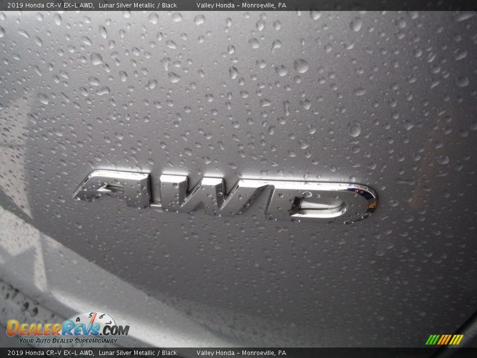 2019 Honda CR-V EX-L AWD Lunar Silver Metallic / Black Photo #8