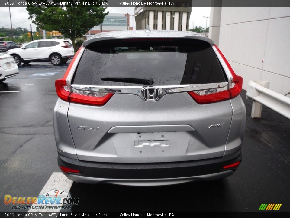 2019 Honda CR-V EX-L AWD Lunar Silver Metallic / Black Photo #9