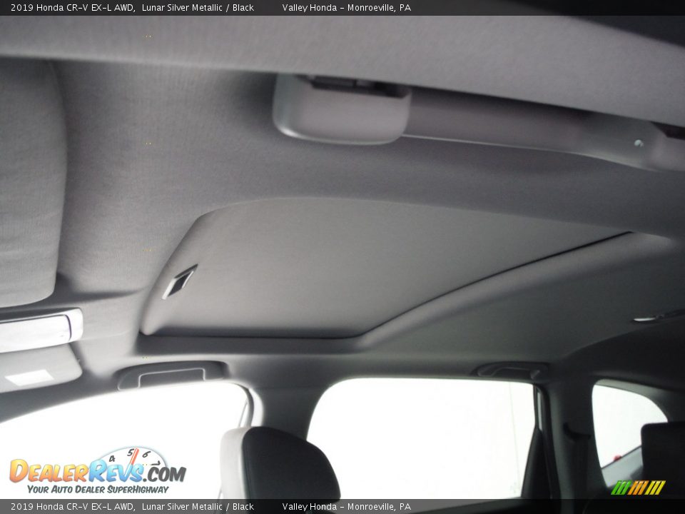 2019 Honda CR-V EX-L AWD Lunar Silver Metallic / Black Photo #11