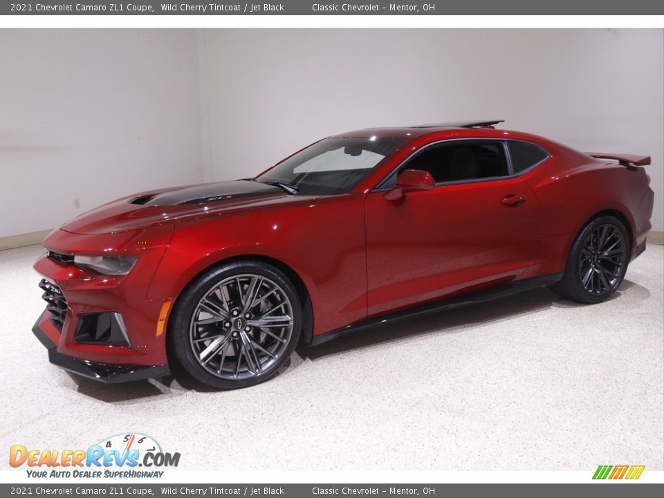 Wild Cherry Tintcoat 2021 Chevrolet Camaro ZL1 Coupe Photo #3