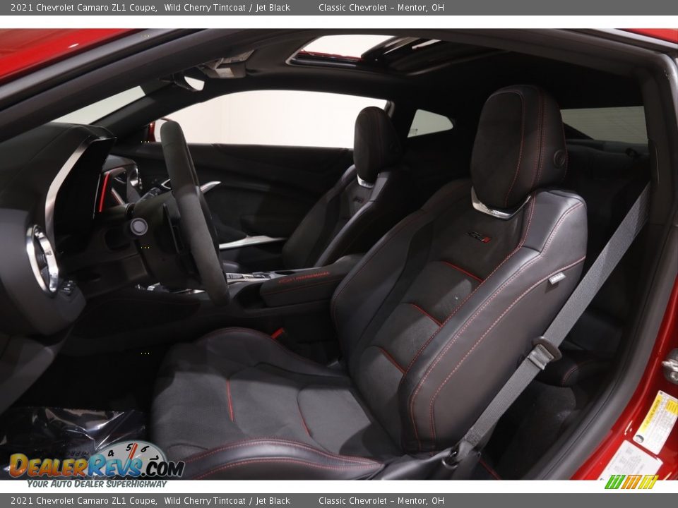 Front Seat of 2021 Chevrolet Camaro ZL1 Coupe Photo #6