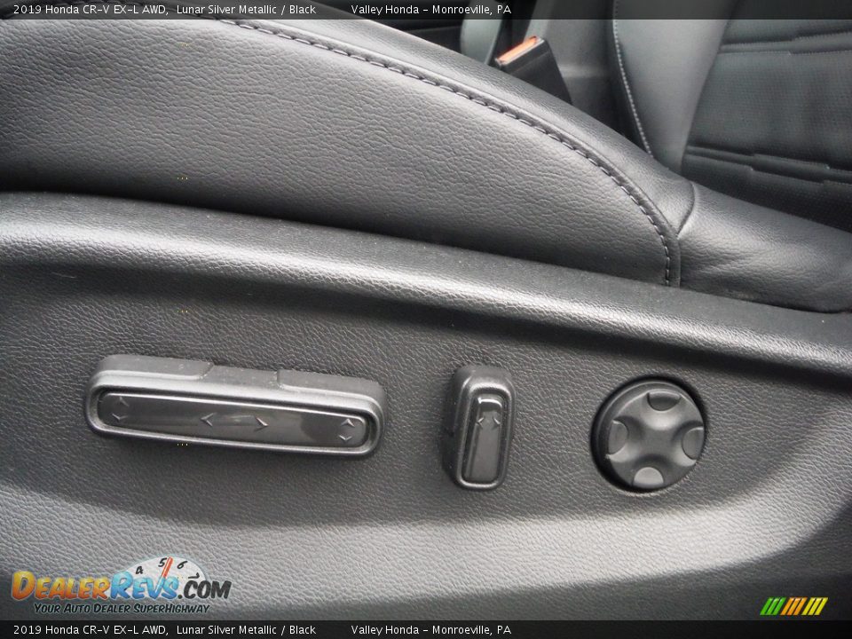 2019 Honda CR-V EX-L AWD Lunar Silver Metallic / Black Photo #17