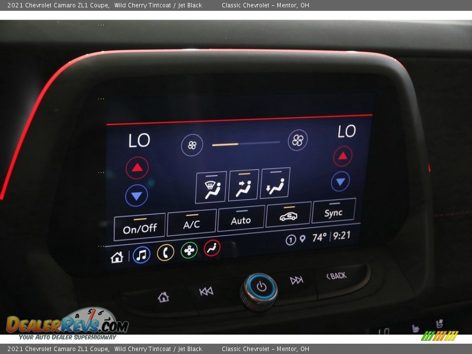 Controls of 2021 Chevrolet Camaro ZL1 Coupe Photo #14