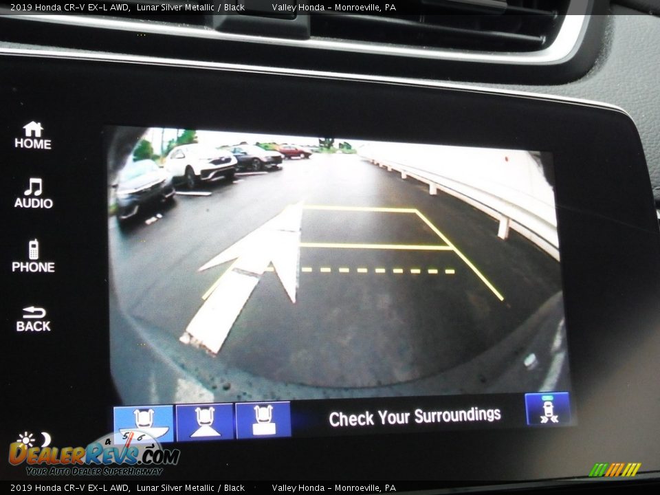 2019 Honda CR-V EX-L AWD Lunar Silver Metallic / Black Photo #21