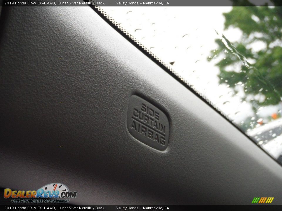 2019 Honda CR-V EX-L AWD Lunar Silver Metallic / Black Photo #23