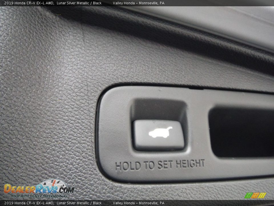 2019 Honda CR-V EX-L AWD Lunar Silver Metallic / Black Photo #28