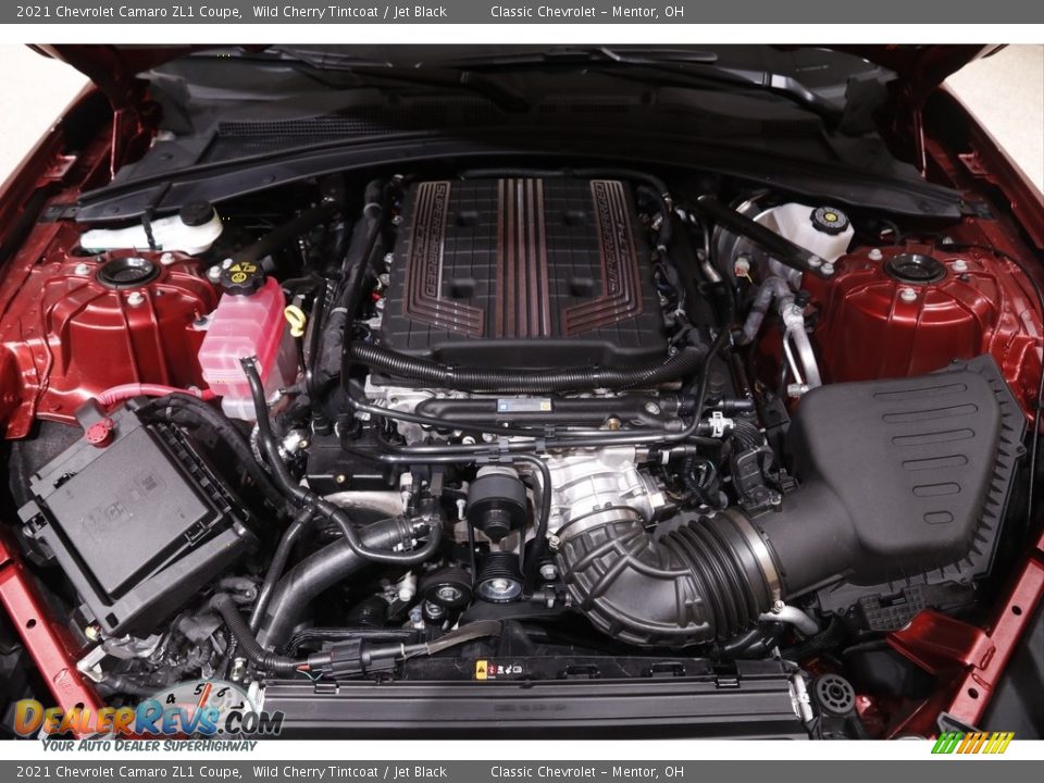 2021 Chevrolet Camaro ZL1 Coupe 6.2 Liter Supercharged DI OHV 16-Valve VVT LT4 V8 Engine Photo #23