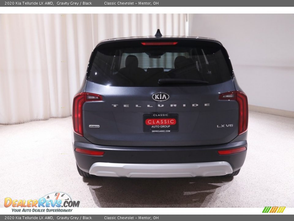 2020 Kia Telluride LX AWD Gravity Grey / Black Photo #18