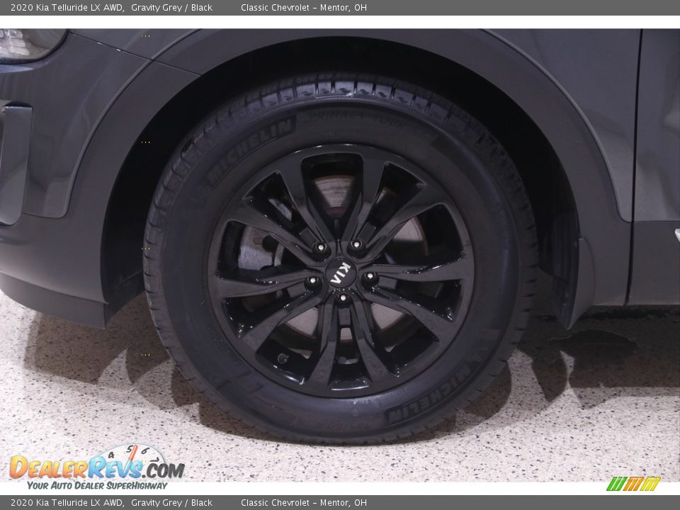 2020 Kia Telluride LX AWD Gravity Grey / Black Photo #20