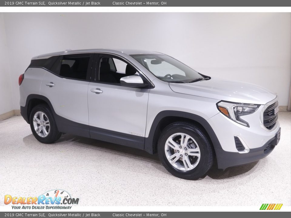 2019 GMC Terrain SLE Quicksilver Metallic / Jet Black Photo #1