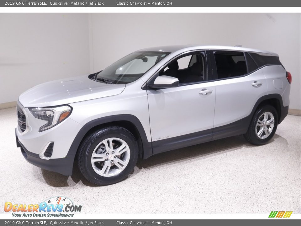 2019 GMC Terrain SLE Quicksilver Metallic / Jet Black Photo #3