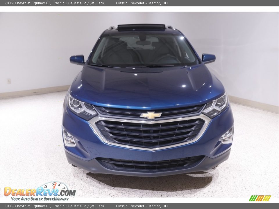 2019 Chevrolet Equinox LT Pacific Blue Metallic / Jet Black Photo #2