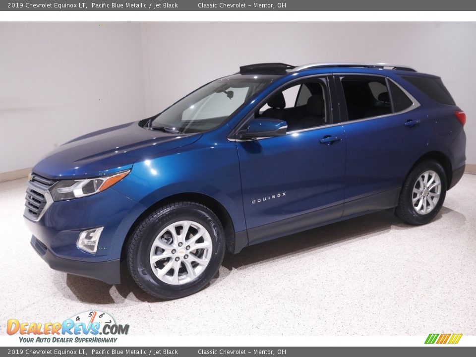 2019 Chevrolet Equinox LT Pacific Blue Metallic / Jet Black Photo #3