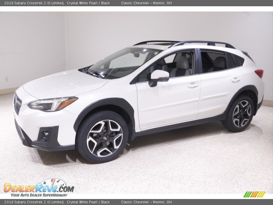 2019 Subaru Crosstrek 2.0i Limited Crystal White Pearl / Black Photo #3