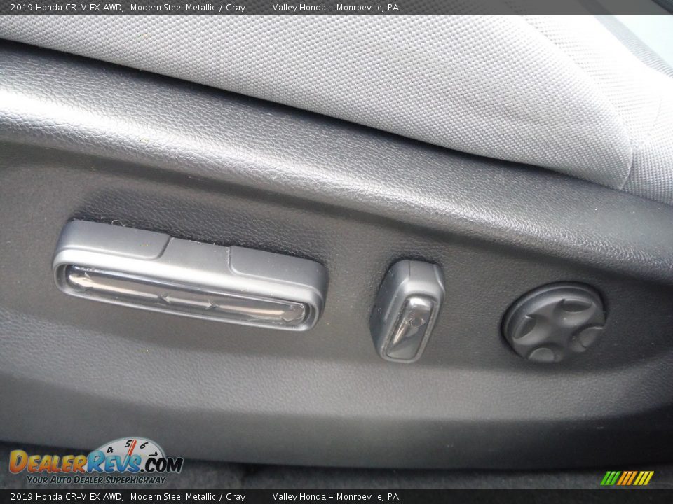 2019 Honda CR-V EX AWD Modern Steel Metallic / Gray Photo #15