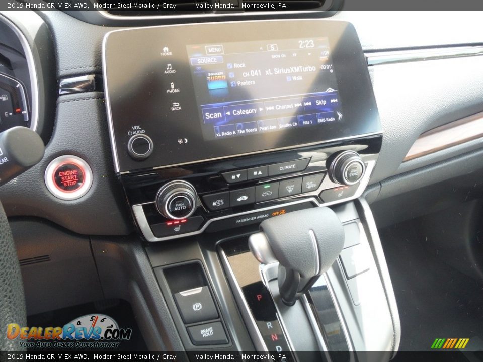 2019 Honda CR-V EX AWD Modern Steel Metallic / Gray Photo #18