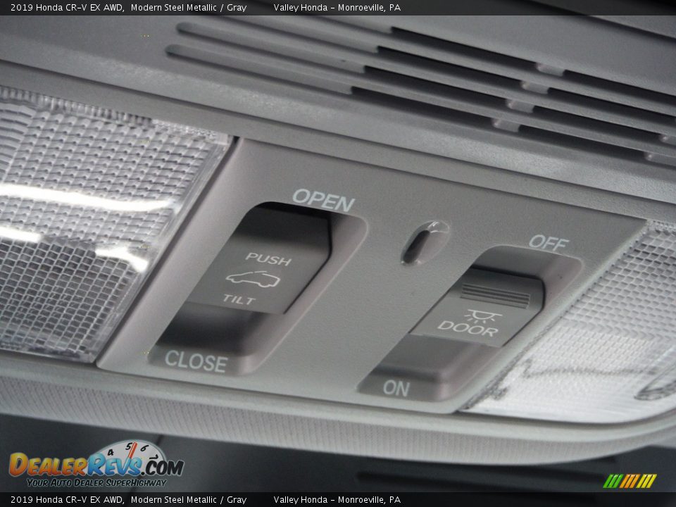 2019 Honda CR-V EX AWD Modern Steel Metallic / Gray Photo #22