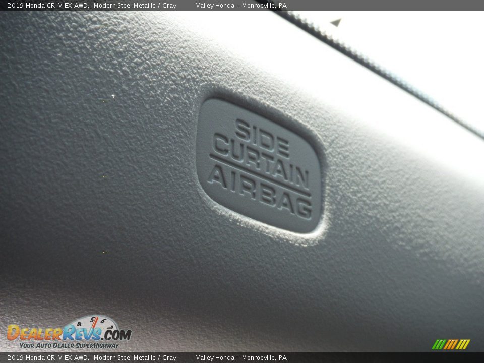 2019 Honda CR-V EX AWD Modern Steel Metallic / Gray Photo #23