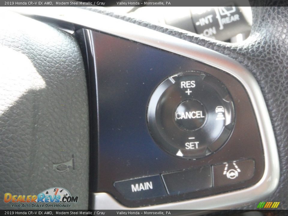 2019 Honda CR-V EX AWD Modern Steel Metallic / Gray Photo #26