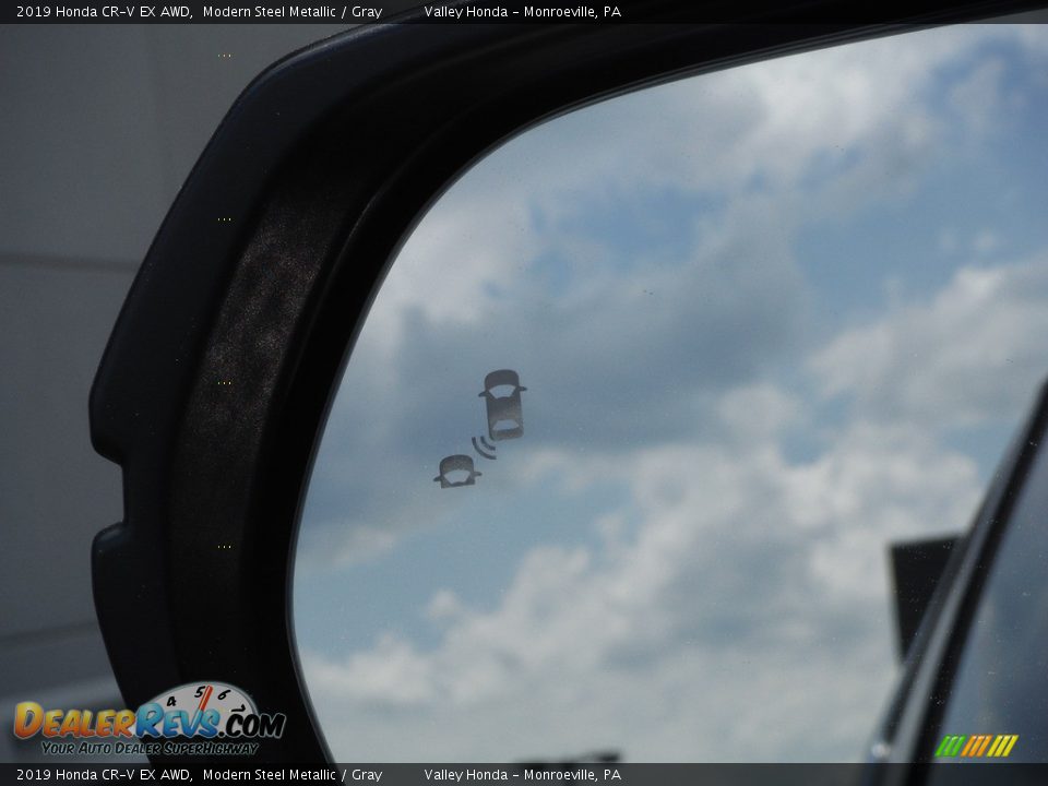 2019 Honda CR-V EX AWD Modern Steel Metallic / Gray Photo #27