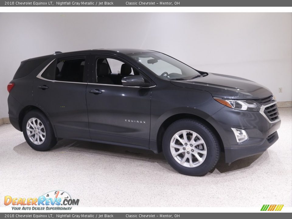 2018 Chevrolet Equinox LT Nightfall Gray Metallic / Jet Black Photo #1