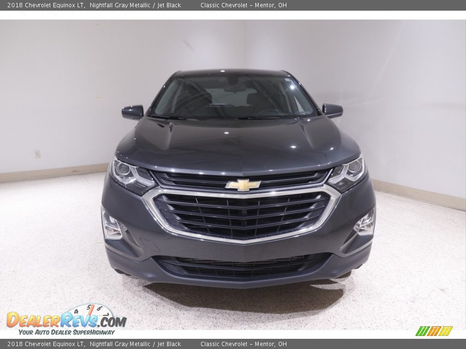 2018 Chevrolet Equinox LT Nightfall Gray Metallic / Jet Black Photo #2