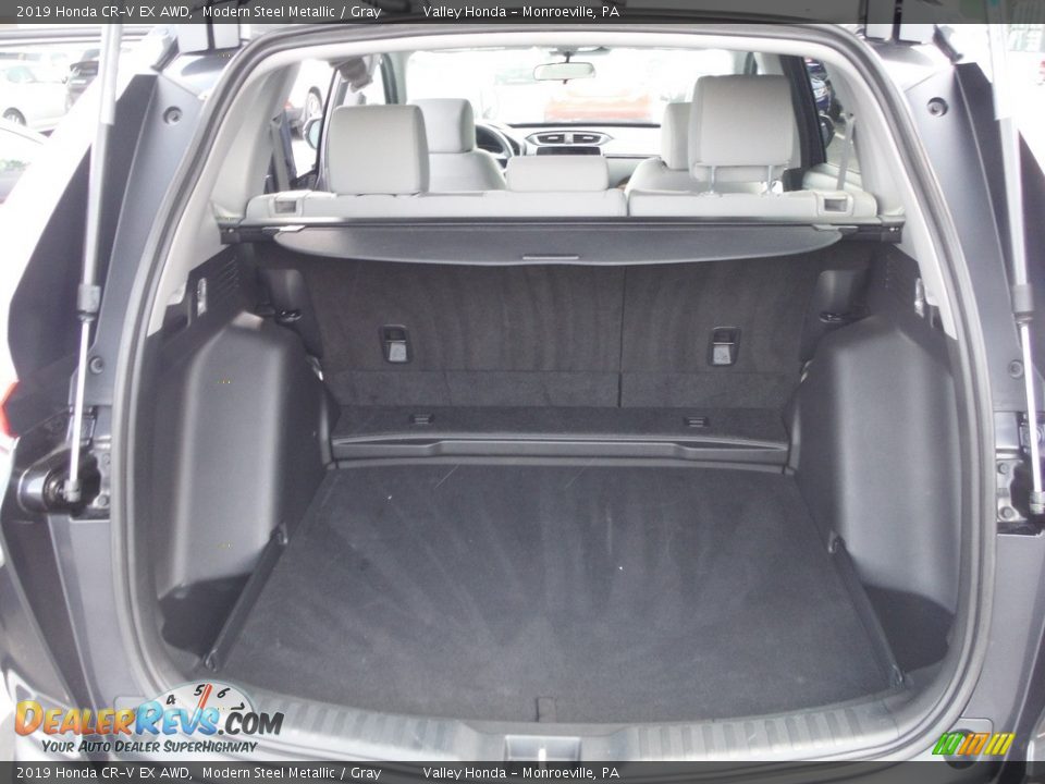 2019 Honda CR-V EX AWD Modern Steel Metallic / Gray Photo #29