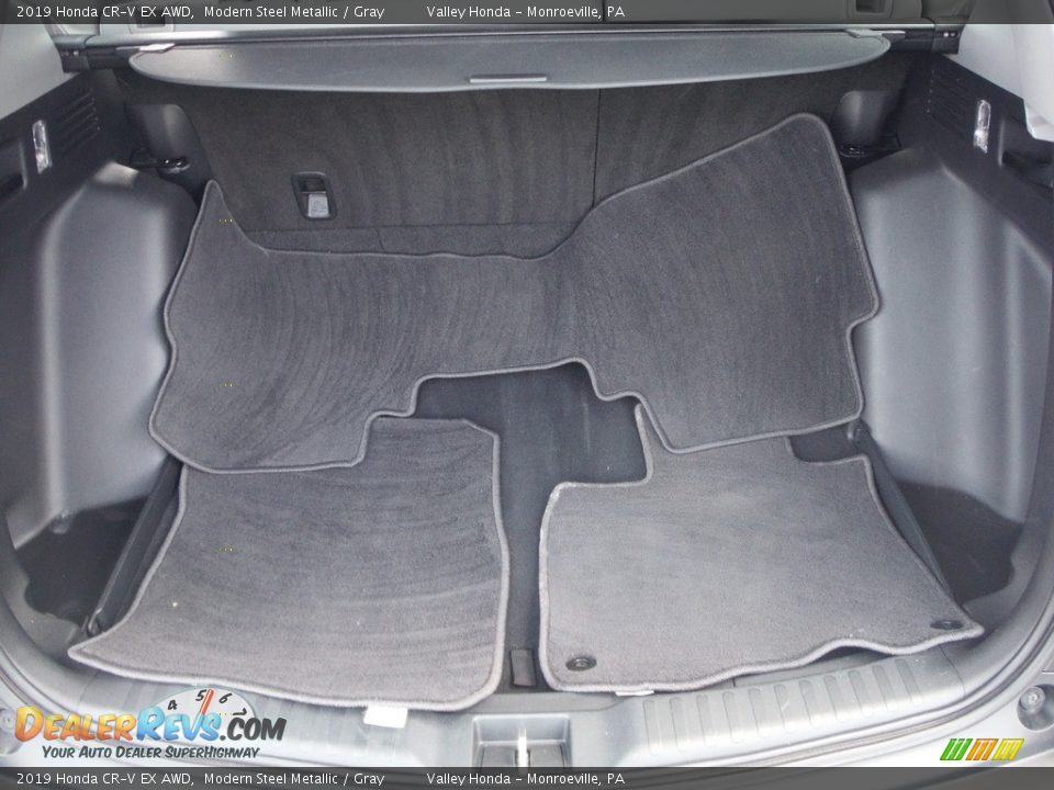 2019 Honda CR-V EX AWD Modern Steel Metallic / Gray Photo #30