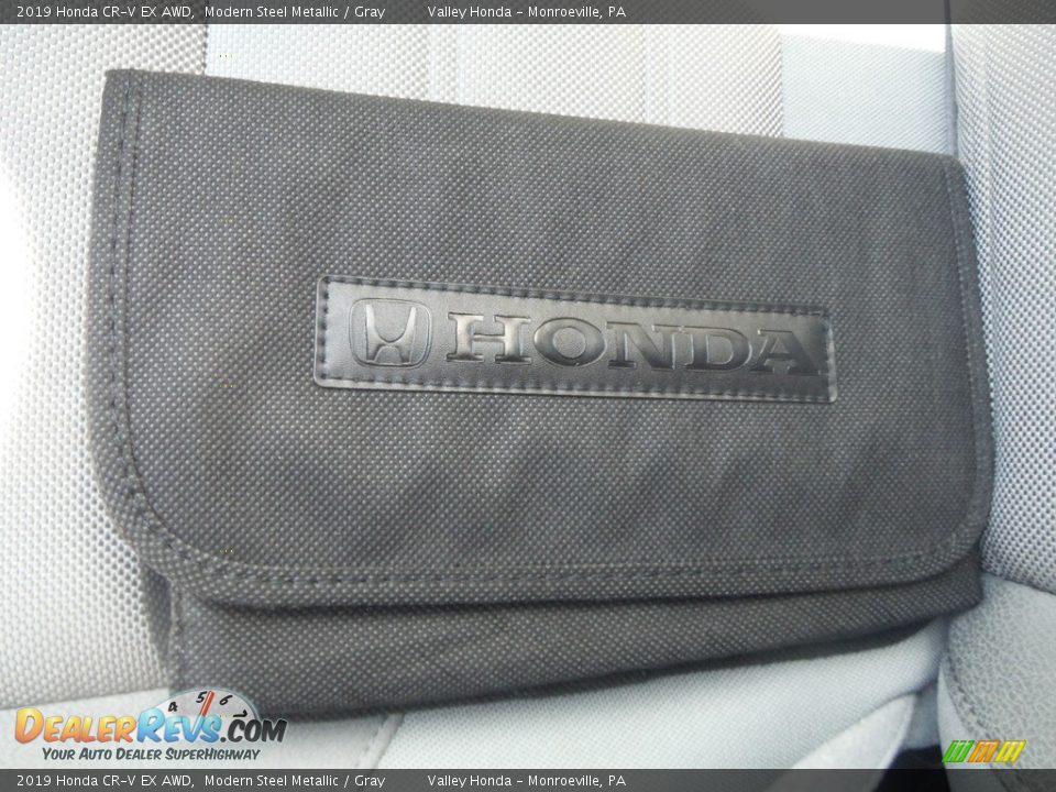 2019 Honda CR-V EX AWD Modern Steel Metallic / Gray Photo #31