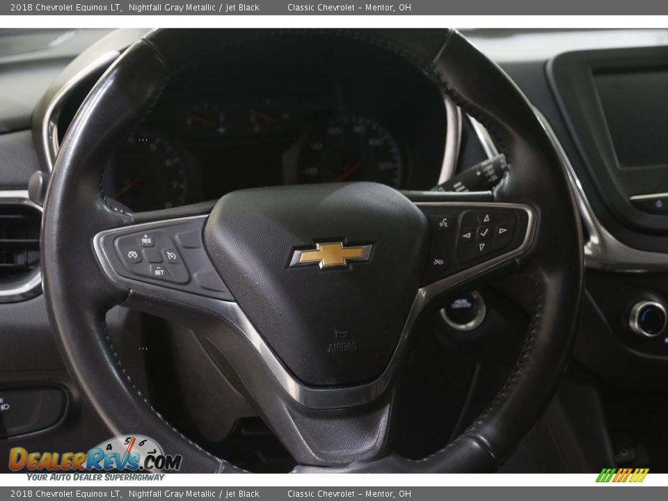 2018 Chevrolet Equinox LT Nightfall Gray Metallic / Jet Black Photo #7