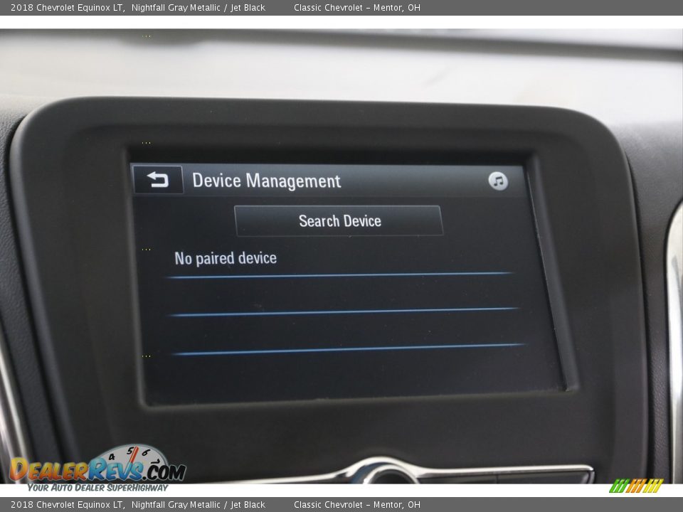 2018 Chevrolet Equinox LT Nightfall Gray Metallic / Jet Black Photo #11