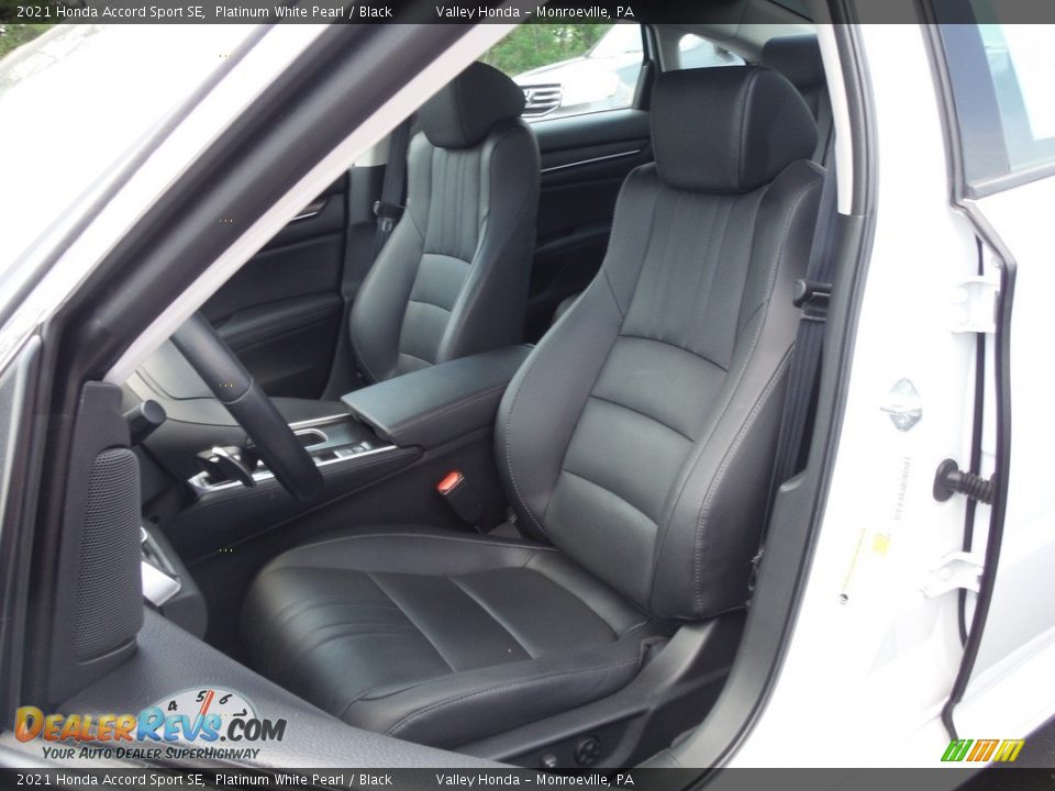 2021 Honda Accord Sport SE Platinum White Pearl / Black Photo #11