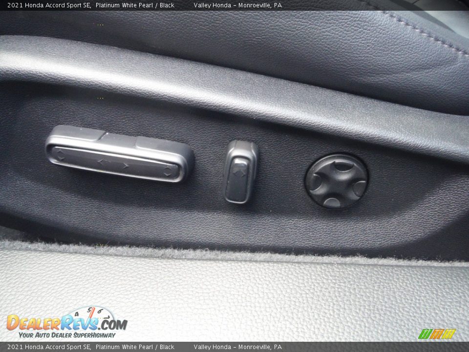 2021 Honda Accord Sport SE Platinum White Pearl / Black Photo #12