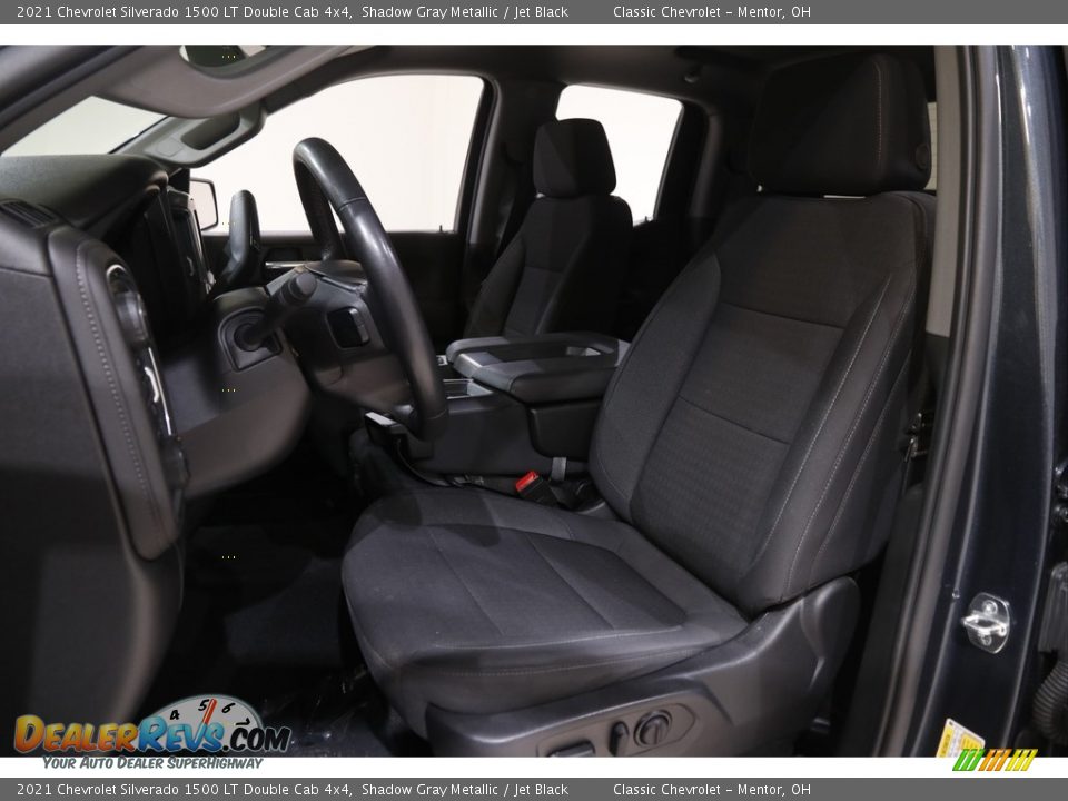 2021 Chevrolet Silverado 1500 LT Double Cab 4x4 Shadow Gray Metallic / Jet Black Photo #5