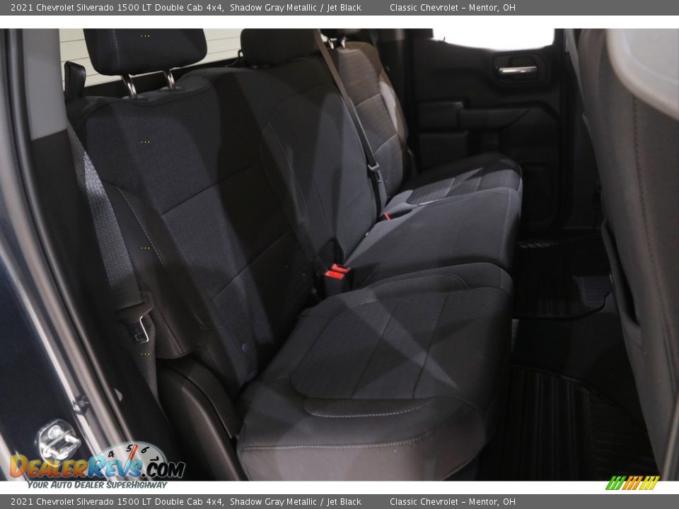2021 Chevrolet Silverado 1500 LT Double Cab 4x4 Shadow Gray Metallic / Jet Black Photo #17