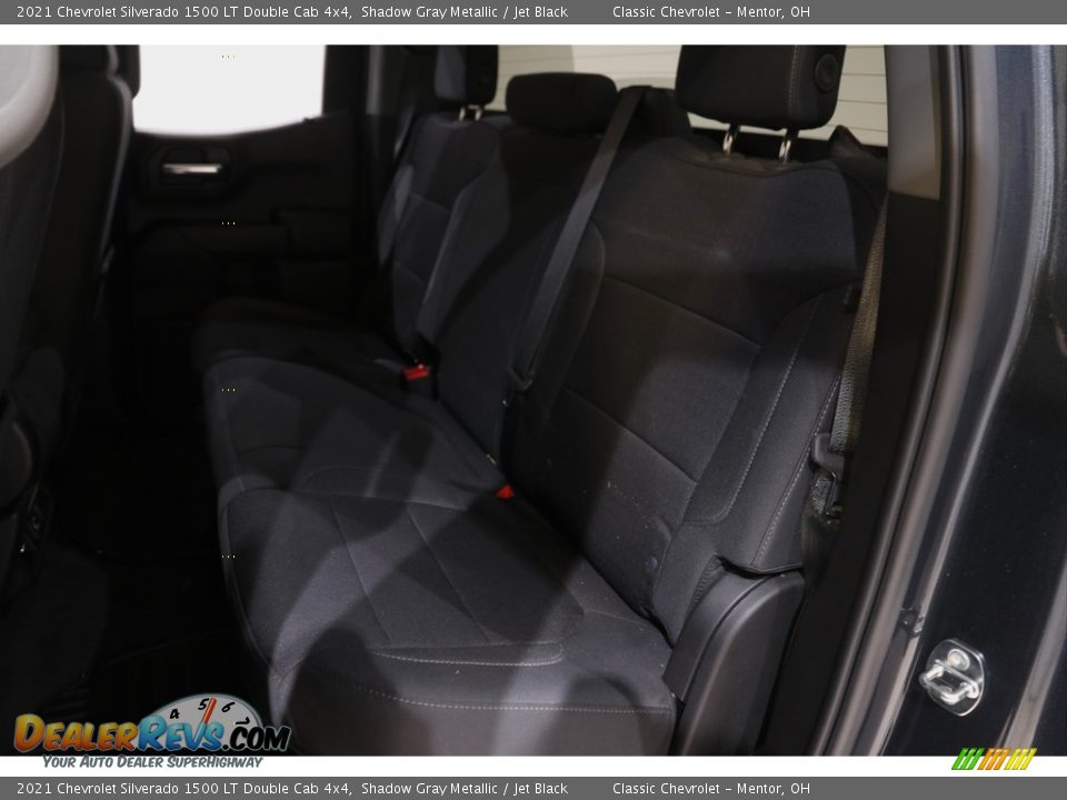 2021 Chevrolet Silverado 1500 LT Double Cab 4x4 Shadow Gray Metallic / Jet Black Photo #18