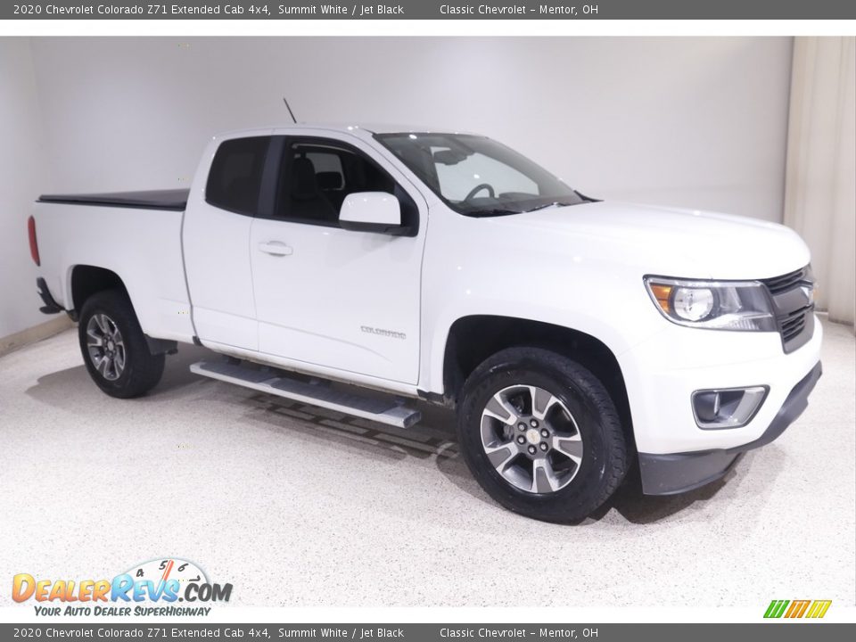 2020 Chevrolet Colorado Z71 Extended Cab 4x4 Summit White / Jet Black Photo #1