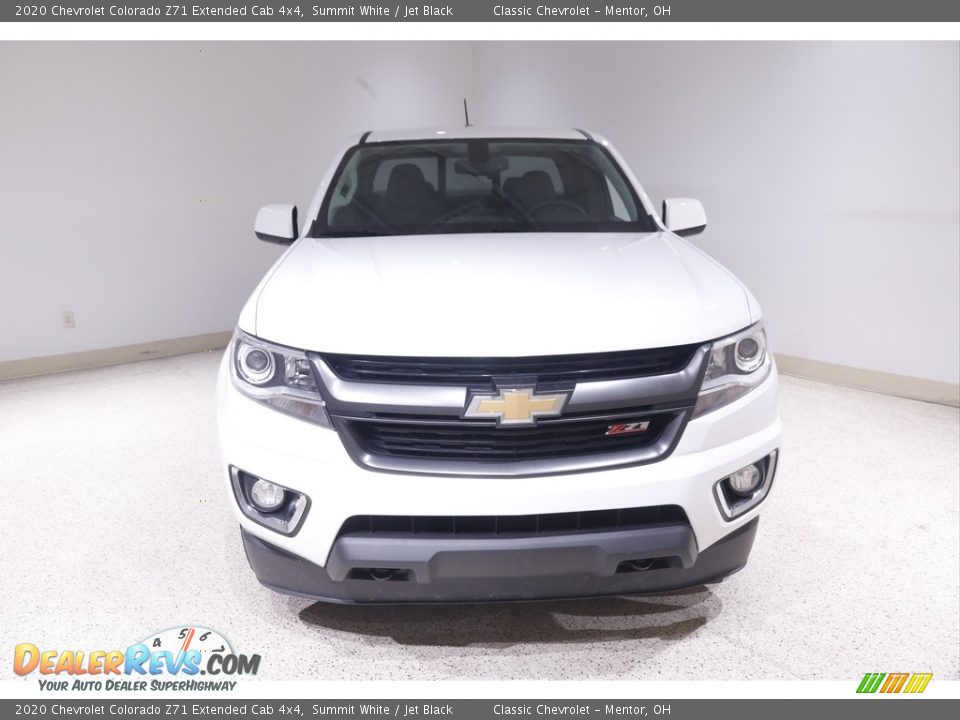 2020 Chevrolet Colorado Z71 Extended Cab 4x4 Summit White / Jet Black Photo #2